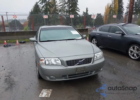 2006 Volvo S80 2.5T from USA, damaged, VIN YV1TS592461446612